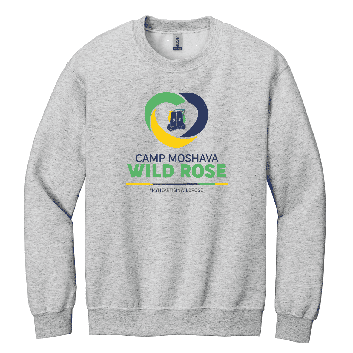 MY HEART IS IN WILD ROSE CREWNECK