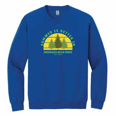 CREWNECK ROYAL BLUE