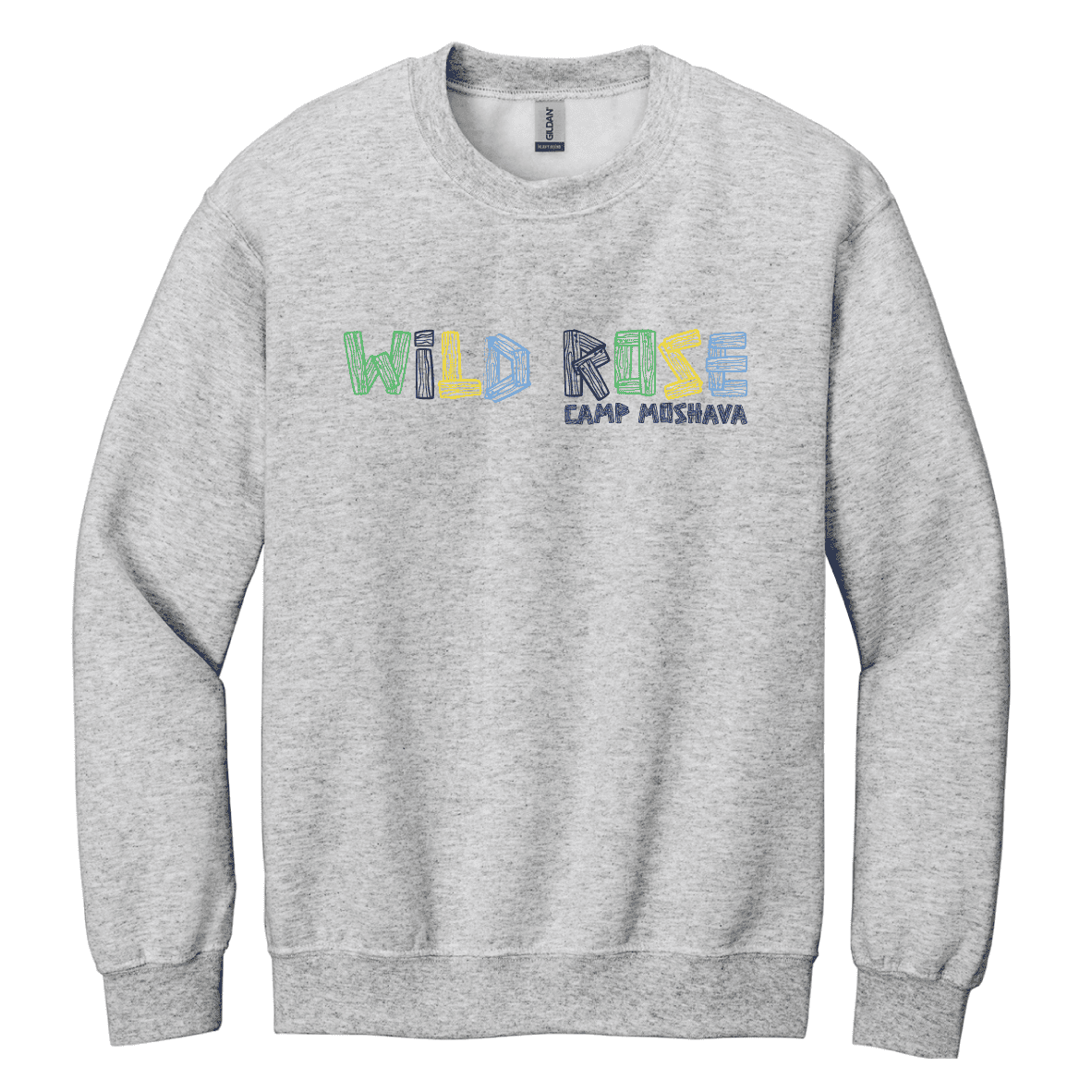 WILD ROSE WOOD CREWNECK